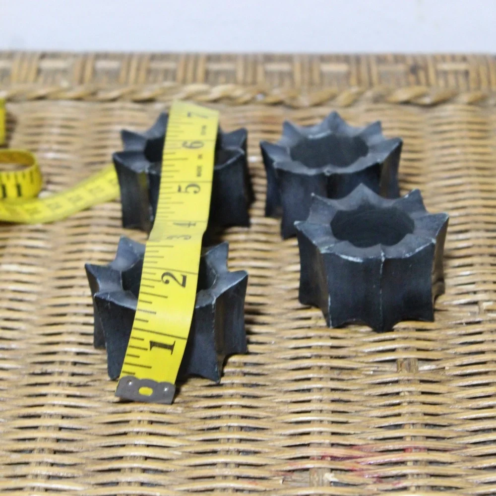 Damien Spike Napkin Holders. Set of 4. Open Box.